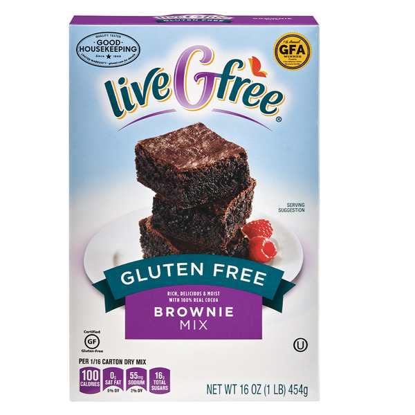 liveGfree Gluten Free Brownie Mix
