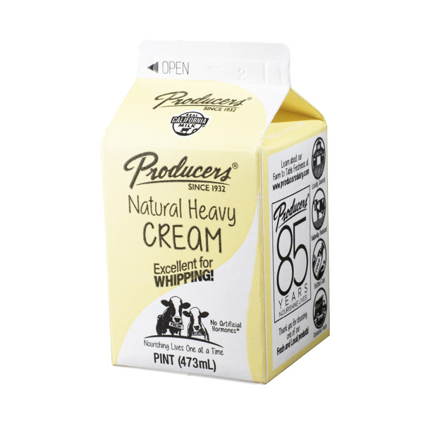 Producers Dairy Natural Heavy Cream Same-Day Delivery or Pickup