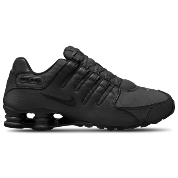 Nike Men's Shox NZ Casual Shoes, Size 11 - Black/Black/Black