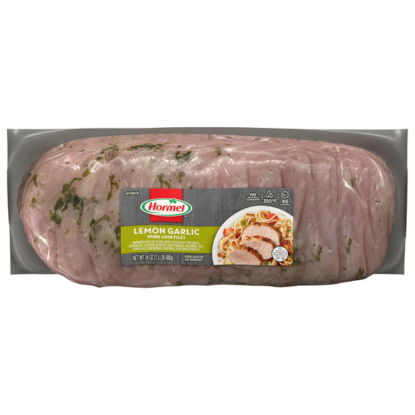 HORMEL ALWAYS TENDER Lemon Garlic Pork Loin Filet, 24 OZ