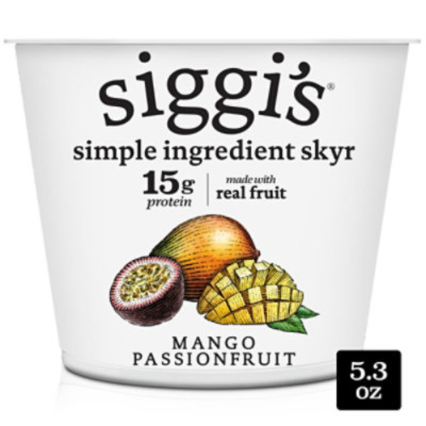 Siggi's Mango Passionfruit Icelandic-Style Lowfat Yogurt