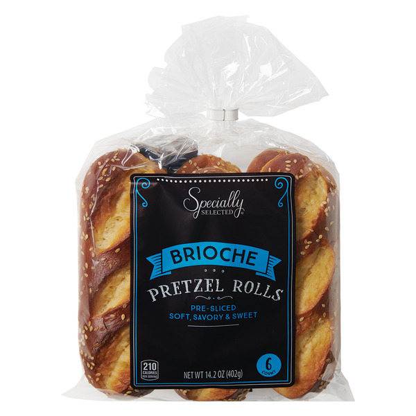 Specially Selected Brioche Pretzel Rolls