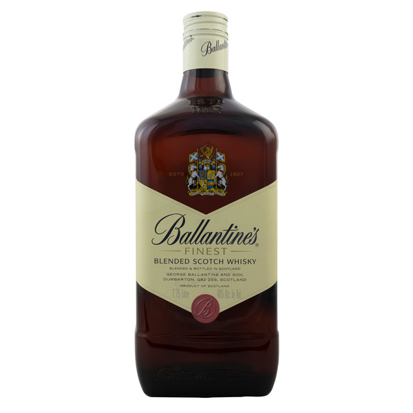 Ballantine's Finest Finest Blended Scotch Whisky 1.75l 80 Proof