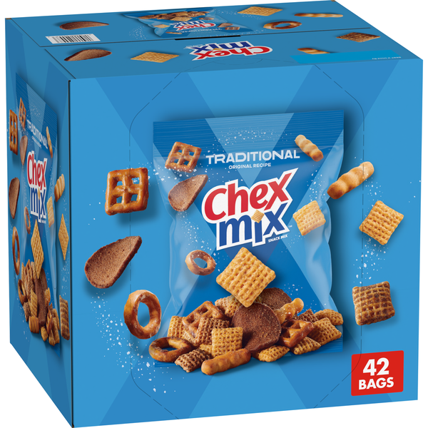 Chex Mix Traditional Original Recipe Snack Mix Multipack Same-Day
