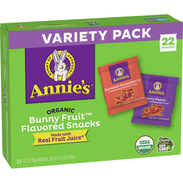 Publix GreenWise Market Annie's Organic Bunny Fruit Flavored Kids