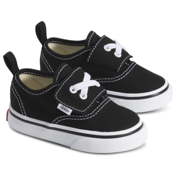 Vans Boys' Authentic Toddler Shoe, Size 6 - Black/White