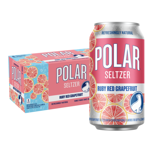 Polar Seltzer, Ruby Red Grapefruit
