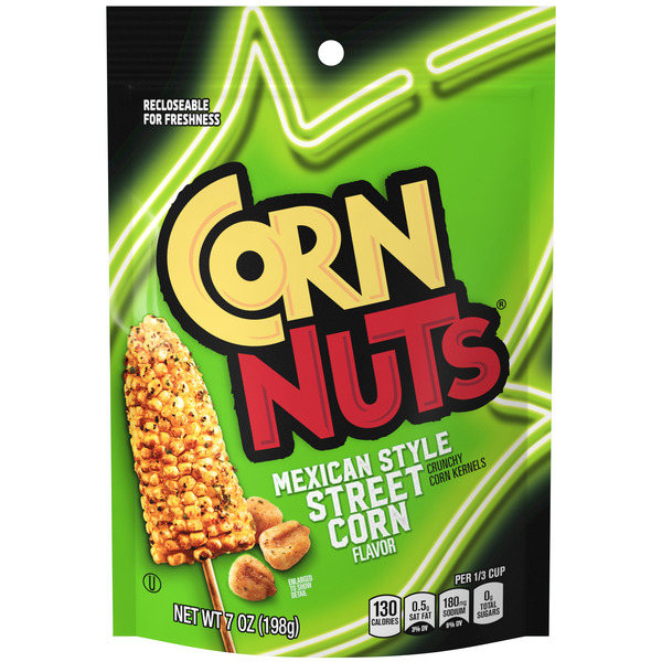 CORN NUTS Mexican Street Corn Crunchy Corn Kernels, 7 OZ
