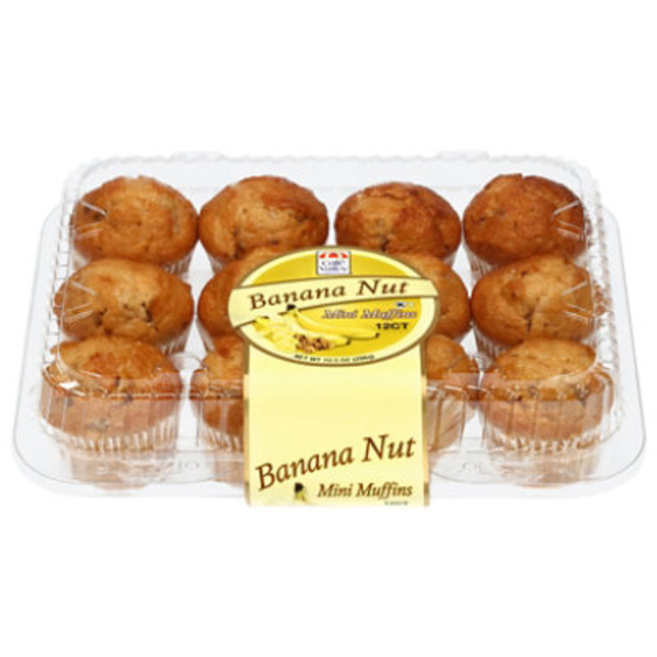 Café Valley Bakery Banana Nut Mini Muffins