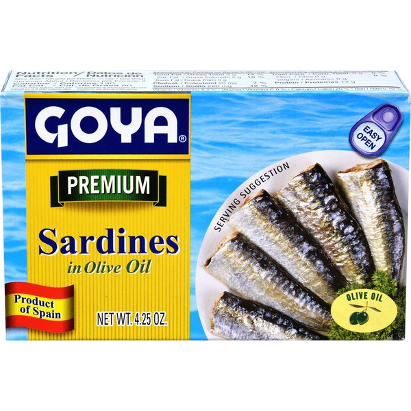 Goya Premium Sardines in Olive Oil (120 g) Instacart