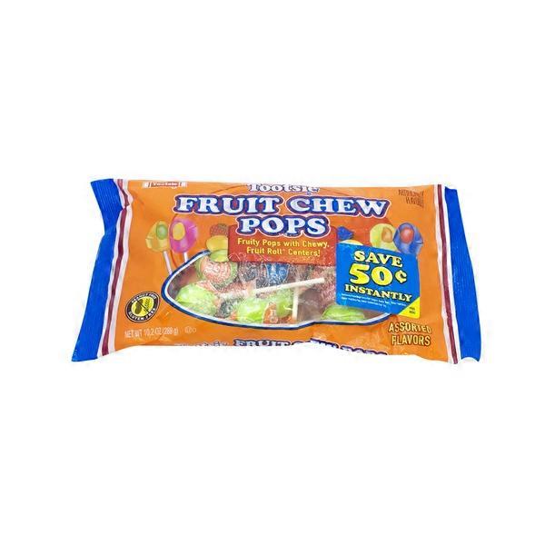 Tootsie Fruit Chew Pops, Assorted (10.2 oz) Instacart