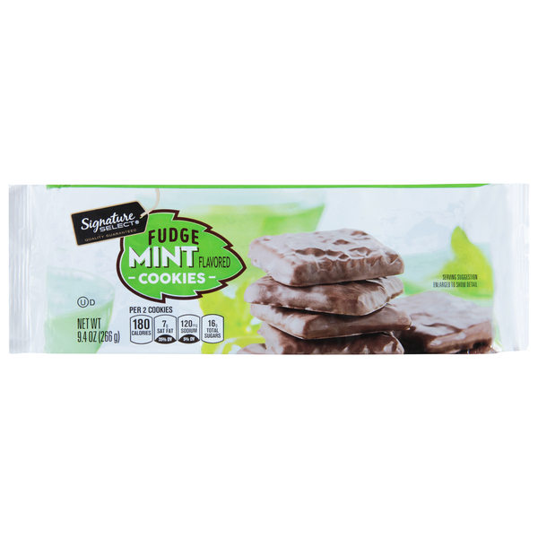 Signature SELECT Cookies, Fudge, Mint Flavored
