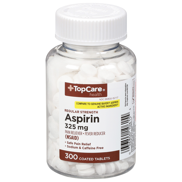 HealthA2Z Aspirin 325mg, 300 Count, To Bayer® Active