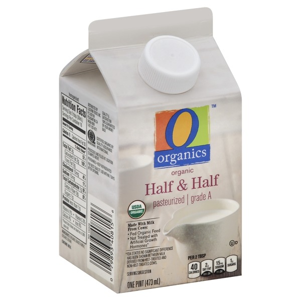 O Organics Half & Half, Organic