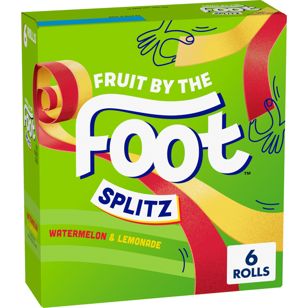 Fruit by the Foot Duos Fruit Flavored Snacks Watermelon and