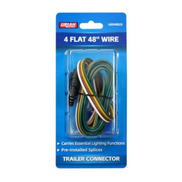 Uriah Products 4-Flat Vehicle Side Connector