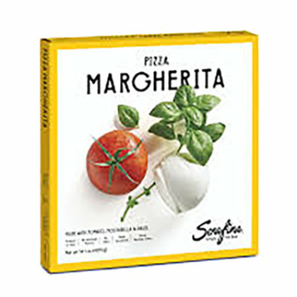 Serafina Margherita Pizza Made With Tomato Mozzarella & Basil