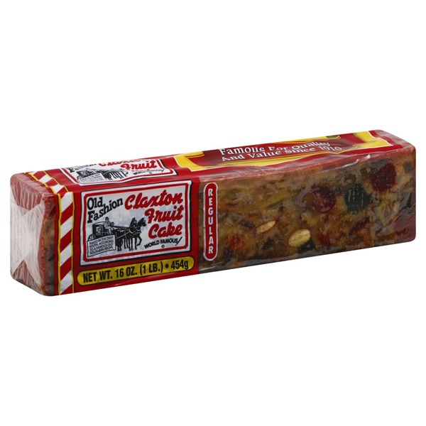 Claxton Fruit Cake Fruit Cake Old Fashion Regular 16 Oz From Kroger 