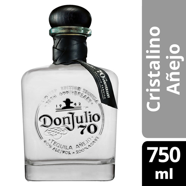 Don Julio 70 Tequila Anejo Cristalino Same-Day Delivery | Binny's