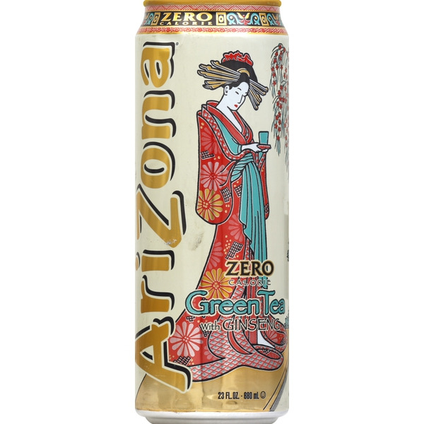 茶 ari*san AriZona Refrigerated Green Tea With Honey & Ginseng - 59 Fl. Oz