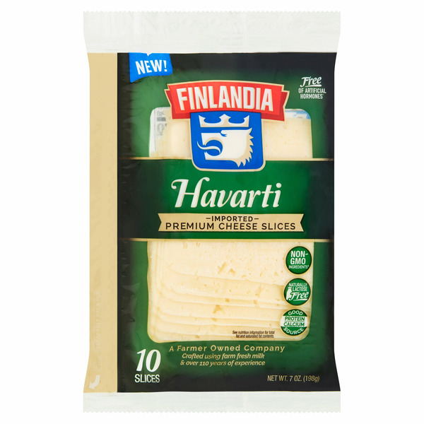 Danish Havarti Cheese - 16 Oz Block Of Mild, Creamy Cow's Milk Cheese From Denmark