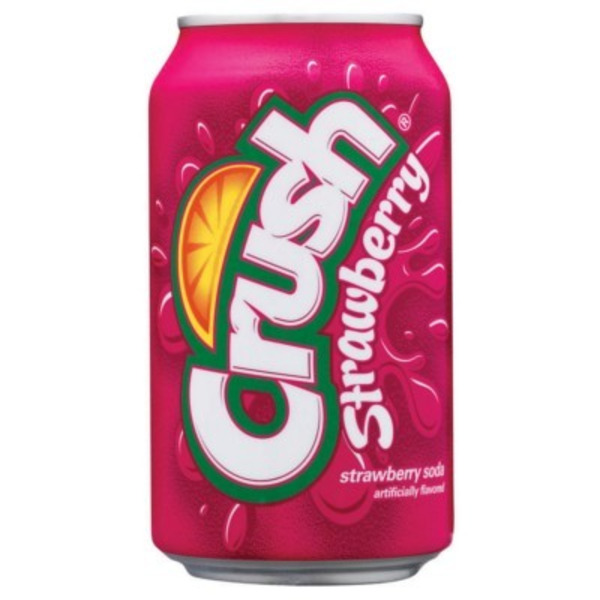 Crush - Strawberry Soda - 24/12 oz cans