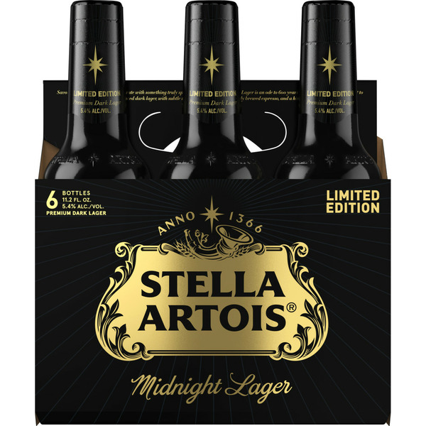 Stella Artois Beer, Midnight Lager Same-Day Delivery or Pickup