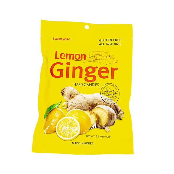 Songwha Gluten Free Lemon Ginger Hard Candies Same-Day Delivery or
