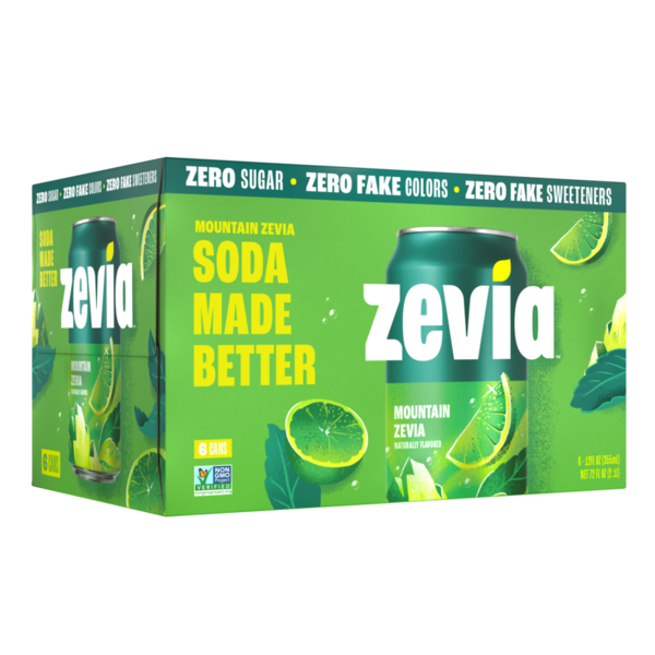 Zevia Zero Calorie Soda Mountain Same-Day Delivery or Pickup
