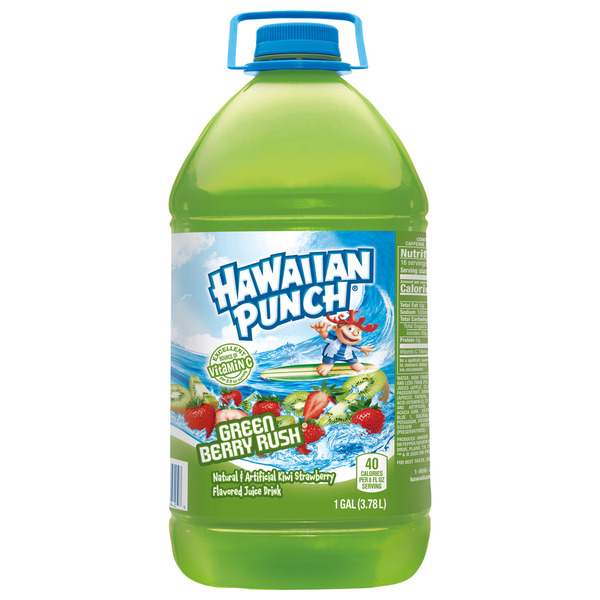 Hawaiian Punch Green Berry Rush Juice Drink Same-Day Delivery or