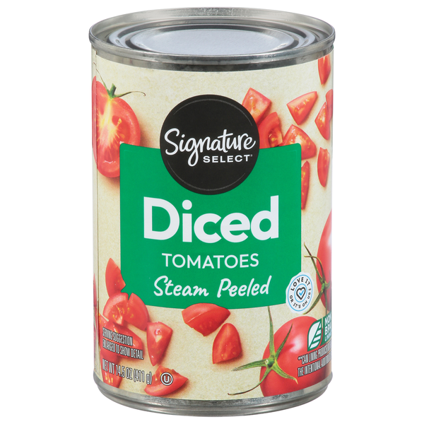Signature SELECT Tomatoes, Steam Peeled, Diced