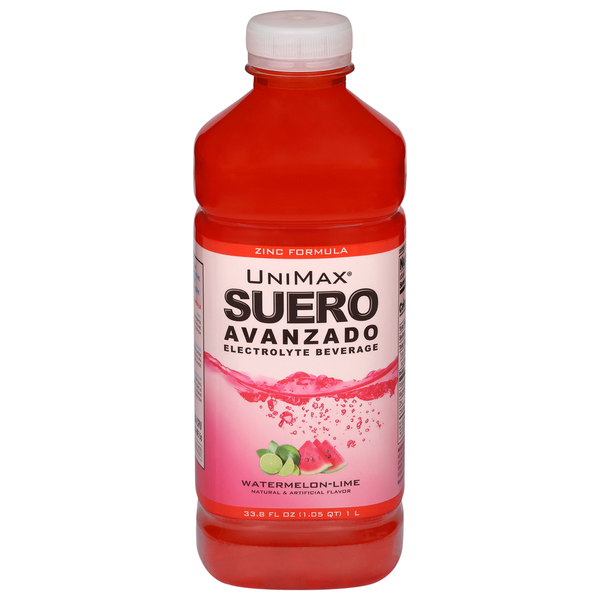 UniMax Suero Avanzado Watermelon-Lime Electrolyte Beverage