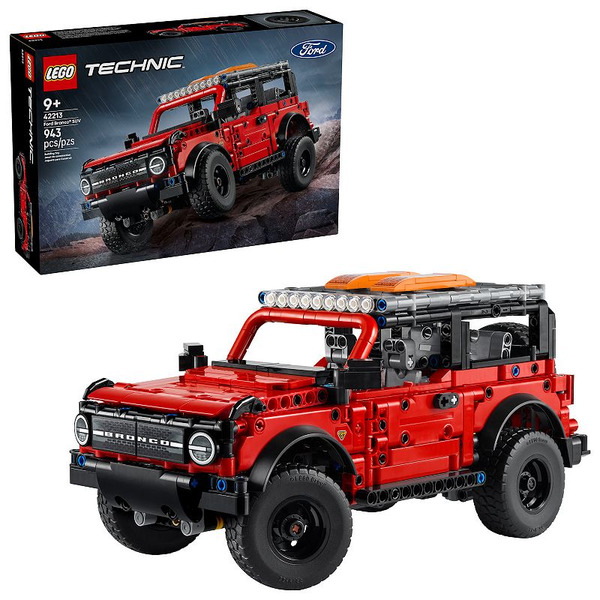 LEGO Kids' Technic Ford Bronco SUV Toy Car Building Set