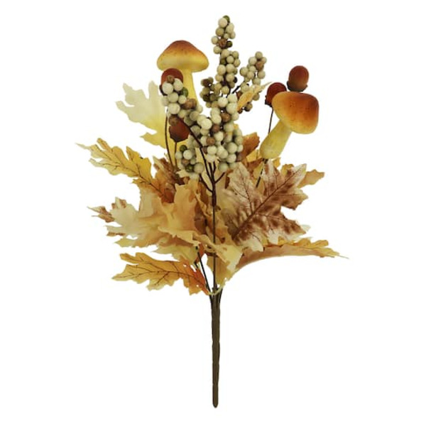 Ashland Mushroom & Oak Leaf Bush