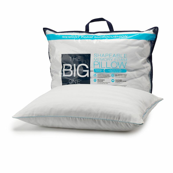 The Big One Shapeable Memory Foam Pillow