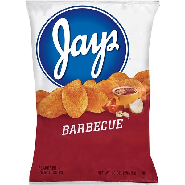 Jays Potato Chips, BBQ (10 oz) from JewelOsco Instacart