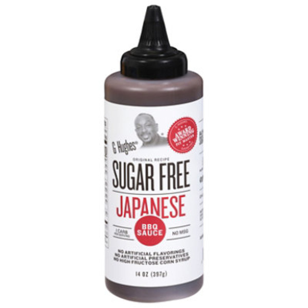 G Hughes BBQ Sauce, Sugar Free, Japanese
