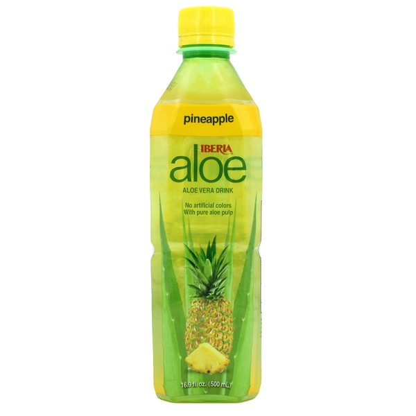 Iberia Aloe Pineapple Aloe Vera Drink (16.9 oz) Instacart