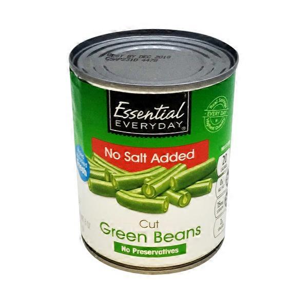Essential Everyday Cut Green Beans No Salt Added (8 oz) from Cub Instacart