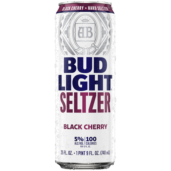Bud Light Seltzer Flavor Burst Black Cherry 25 Fl Oz Single Can