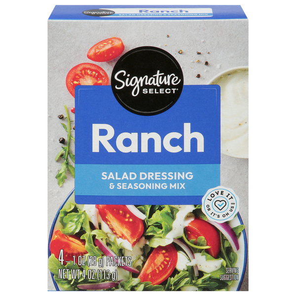 Signature SELECT Dressing, Salad & Seasoning Mix, Ranch