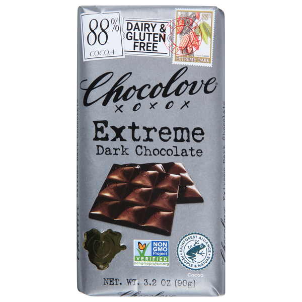 ちょこページ Chocolove Dark Chocolate, Extreme, 88% Cacao Same-Day Delivery or