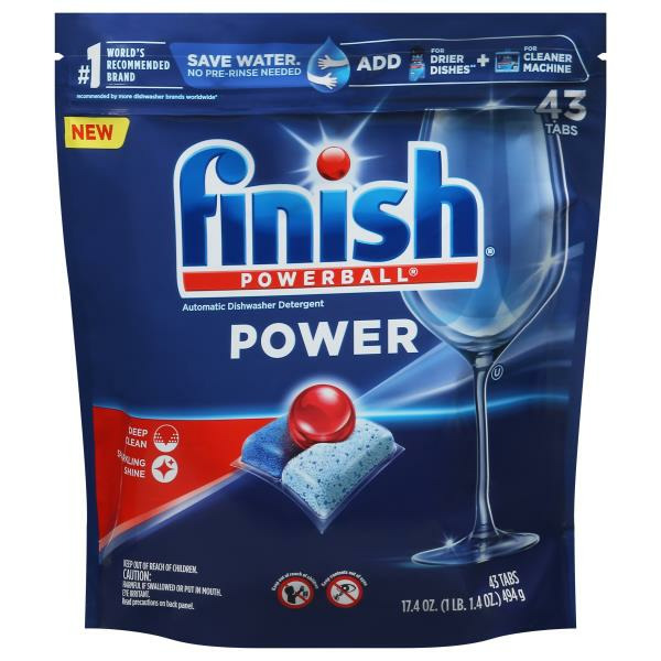 Publix Finish Automatic Dishwasher Detergent, Powerball, Max in 1
