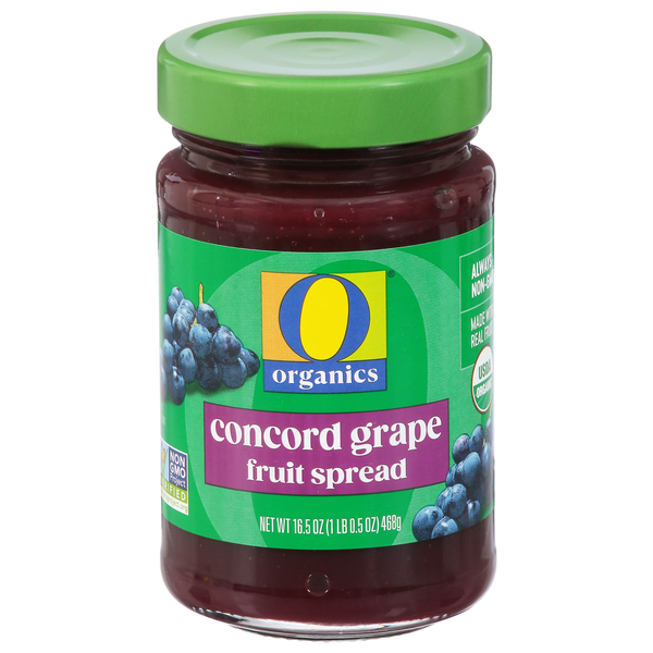 O Organics Fruit Spread, Concord Grape