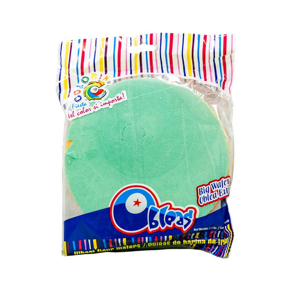 Colorin Obleas Extra Big Wheat Flour Wafers Same-Day Delivery | El