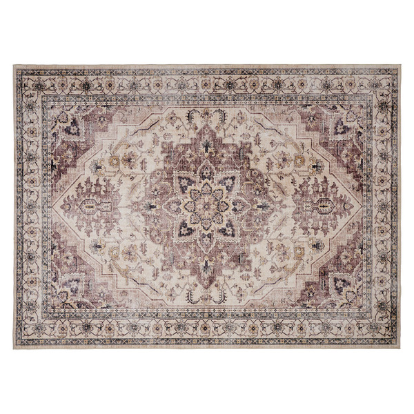 KIRKTON HOUSE 6x9 Crystal Print Area Rug - Brown Traditional Same-Day ...