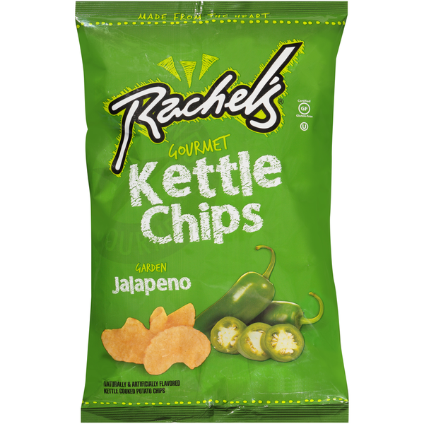 Rachels Garden Jalapeno Gourmet Kettle Chips Same-Day Delivery or