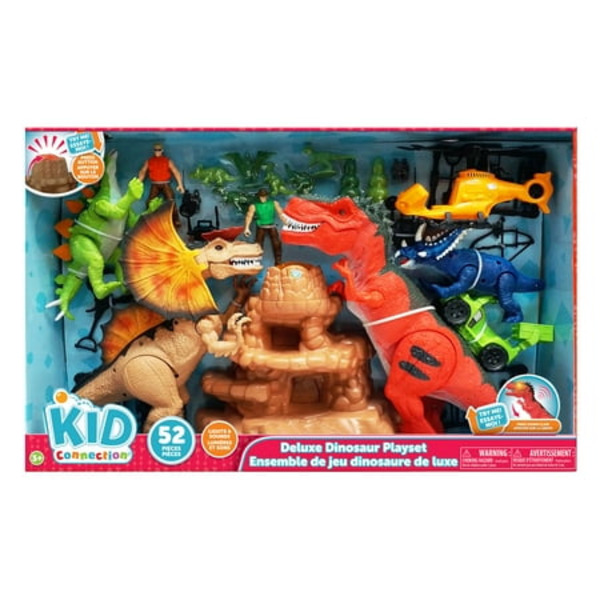 Walmart Kid Connection Deluxe Dinosaur Playset Same-Day Delivery ...