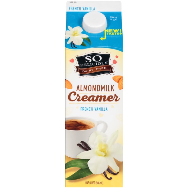 So Delicious Dairy Free French Vanilla Almond Milk Creamer from Whole Foods Market Instacart