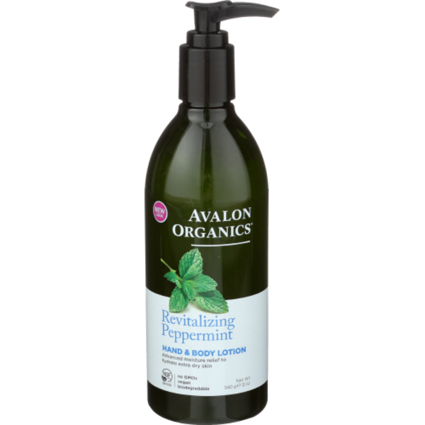 Avalon Organics Revitalizing Peppermint Hand & Body Lotion Same